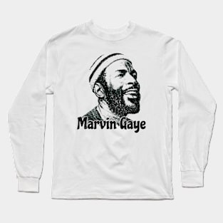 marvin gaye - vintage retro Long Sleeve T-Shirt